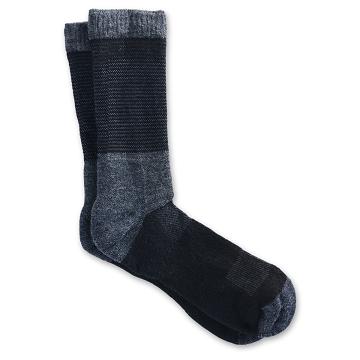 Danner Bull Run Socks Crew Socken Damen Schwarz Grau | DE4519AP