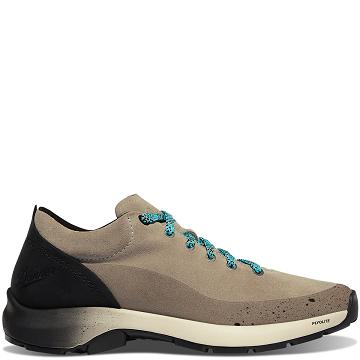Danner Caprine Low Wildleder Wanderschuhe Damen Grau Braun | DE4375YU