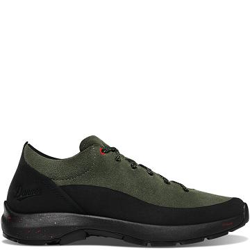 Danner Caprine Low Wildleder Wanderschuhe Herren Olivgrün | DE4783FM