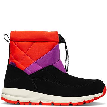 Danner FP Movement Cloud Cap Stiefel Damen Schwarz Rot | DE4501AP