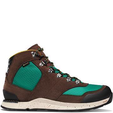 Danner Free Spirit Arbeitsstiefel Herren Kaffee Grün | DE4925GL