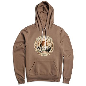 Danner Go There Pullover Hoodie Kleidung Damen Braun | DE4597KI