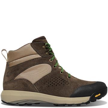 Danner Inquire Mid Stiefel Damen Braun Grün | DE4469HK