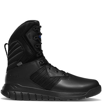 Danner Instinct Tactical 8" Side-Zip 400G Taktische Stiefel Herren Schwarz | DE4671GL