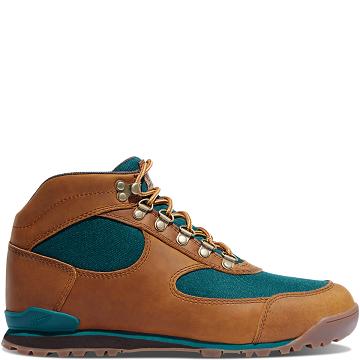 Danner Jag Wanderstiefel Damen Braun Tiefestürkis | DE4424OR