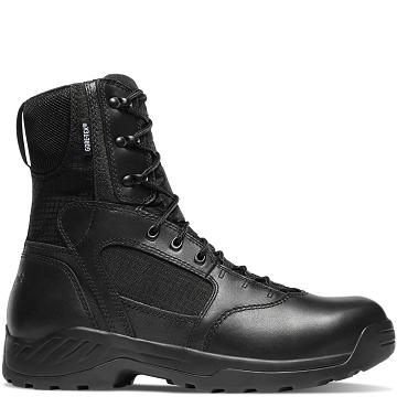 Danner Kinetic Side-Zip 8" Taktische Stiefel Herren Schwarz | DE4662YU