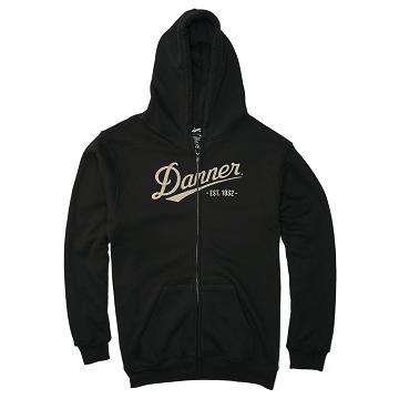 Danner Logo Hoodie Zip-Up Kleidung Damen Schwarz | DE4605AP