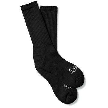 Danner Merino Midweight Uniform Socks Crew Socken Herren Schwarz | DE4950GL