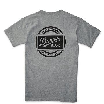 Danner Pocket T-Shirt 1970's Logo Kleidung Herren Silber | DE5017TV