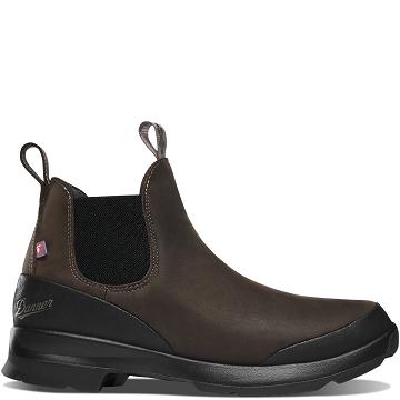 Danner Pub Garden Chelsea Winter Arbeitsstiefel Herren Schokolade | DE4902DN