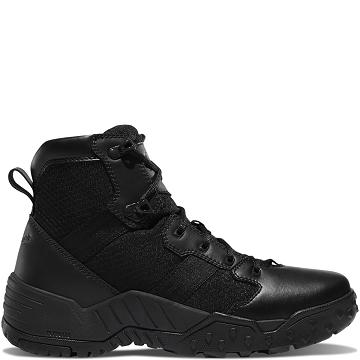 Danner Scorch Side-Zip Hot 6" Taktische Stiefel Herren Schwarz | DE4664RW