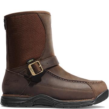 Danner Sharptail Rear Zip 10" Jagdstiefel Herren Kaffee | DE4744QZ