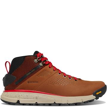 Danner Trail 2650 Mid GTX Wanderschuhe Damen Braun Rot | DE4398PQ